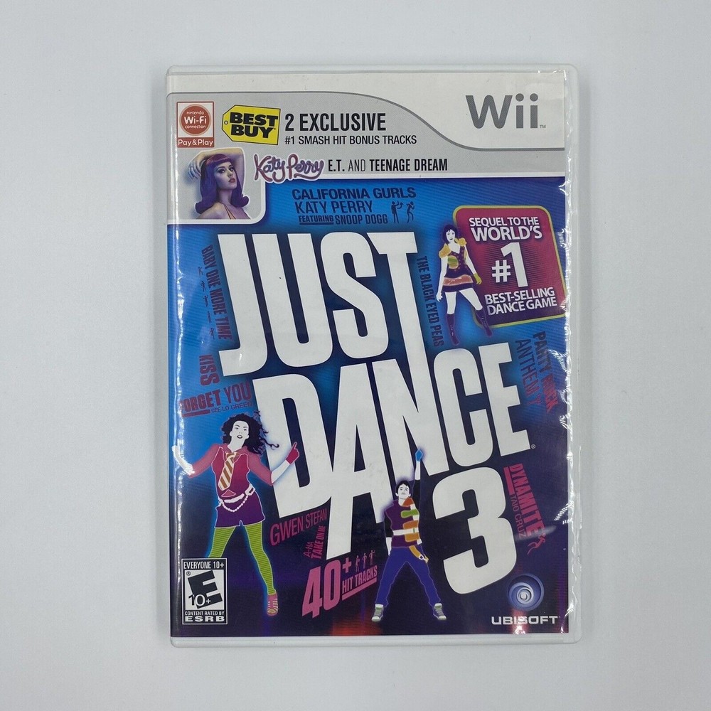 Just Dance 3 (Nintendo Wii, 2011) CIB TESTED WORKING